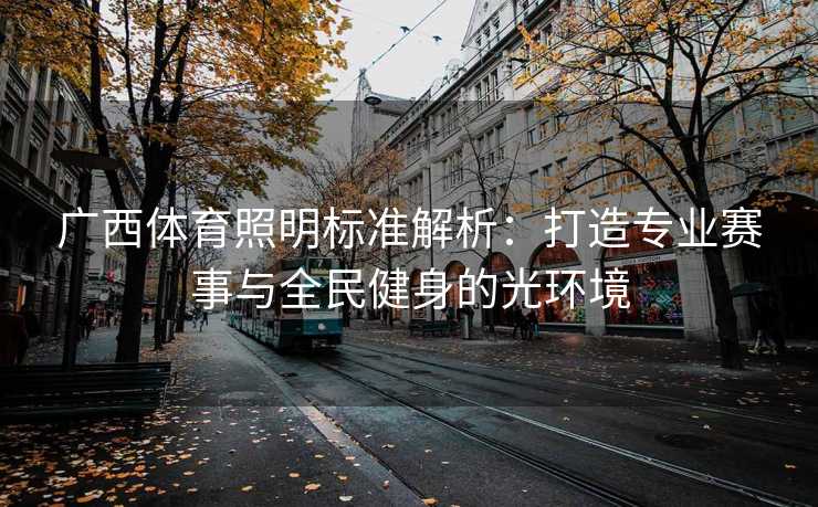广西体育照明标准解析:打造专业赛事与全民健身的光环境 广西体育照明标准解析:打造专业赛事与全民健身的光环境